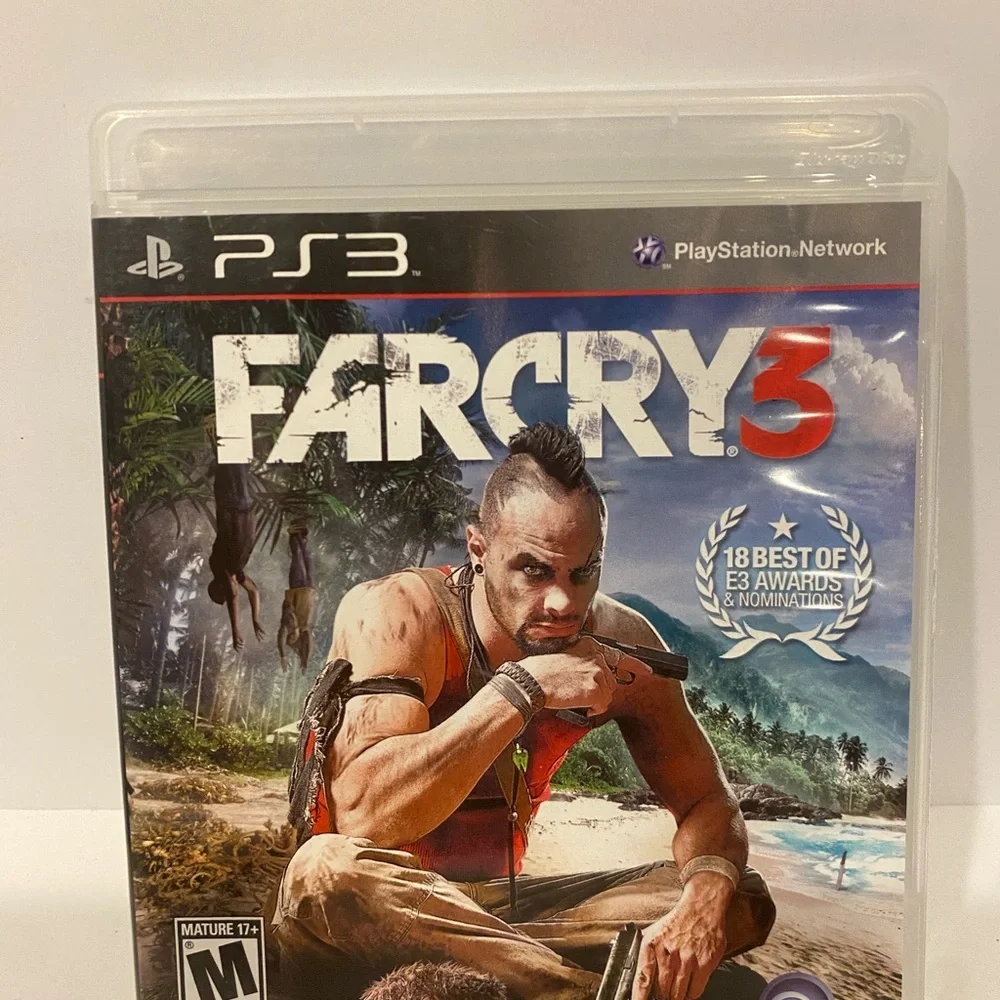 PS3 PlayStation games Red Redemption Grand Theft Auto 4 Farcry 3
